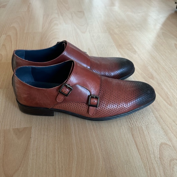 Vintage Foundry Abbey Hill Double Monk Shoes US Size 9 - Picture 3 of 6